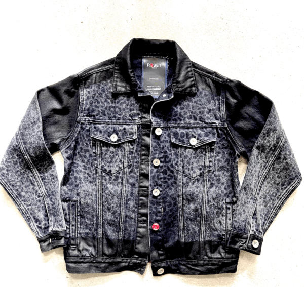 DENIM JACKET ROSSO - Imagen 4