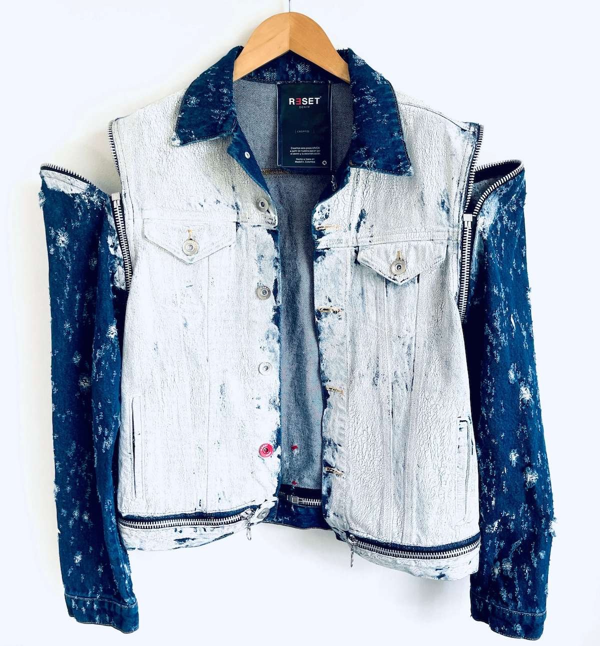 DENIM JACKET MOSS - Imagen 4