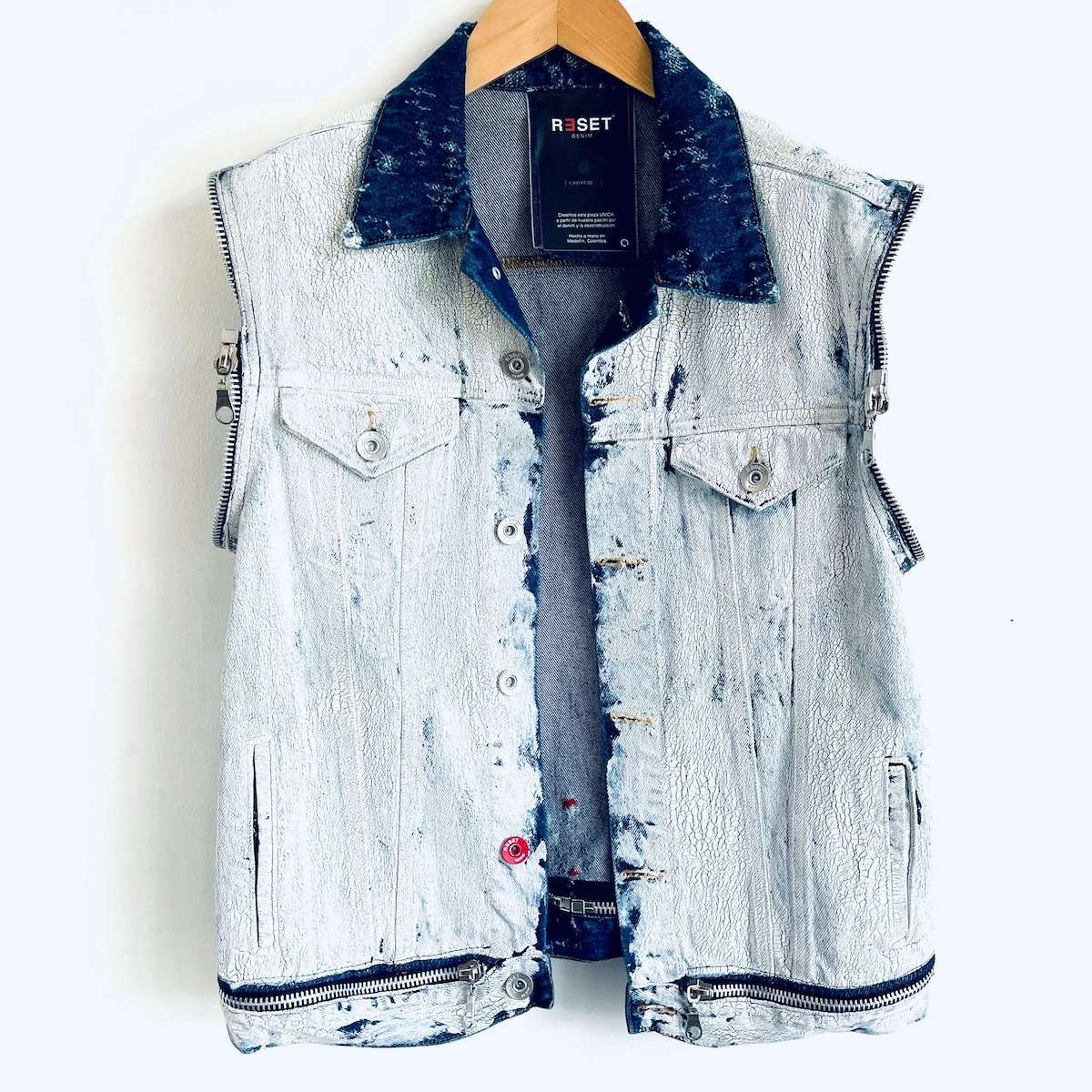DENIM JACKET MOSS - Imagen 5